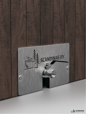 Ледяная купель Scandinaf Arctic 140RB, 1-2 чел., AISI 430, коричневый