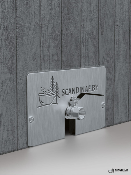 Ледяная купель Scandinaf Arctic 140G, 1-2 чел., AISI 430, серый